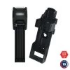 ABUS - Antivol Pliable à Alarme Bordo Alarm 6000A - 90 Cm