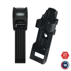 ABUS - Antivol Pliable à Alarme Bordo Alarm 6000A - 90 Cm