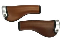 Ergon - Poignées GP1 Brooks - Cuir, Regular -Vélo Électrique Boutique ergon poignees gp1 brooks regular 2 3840x2160