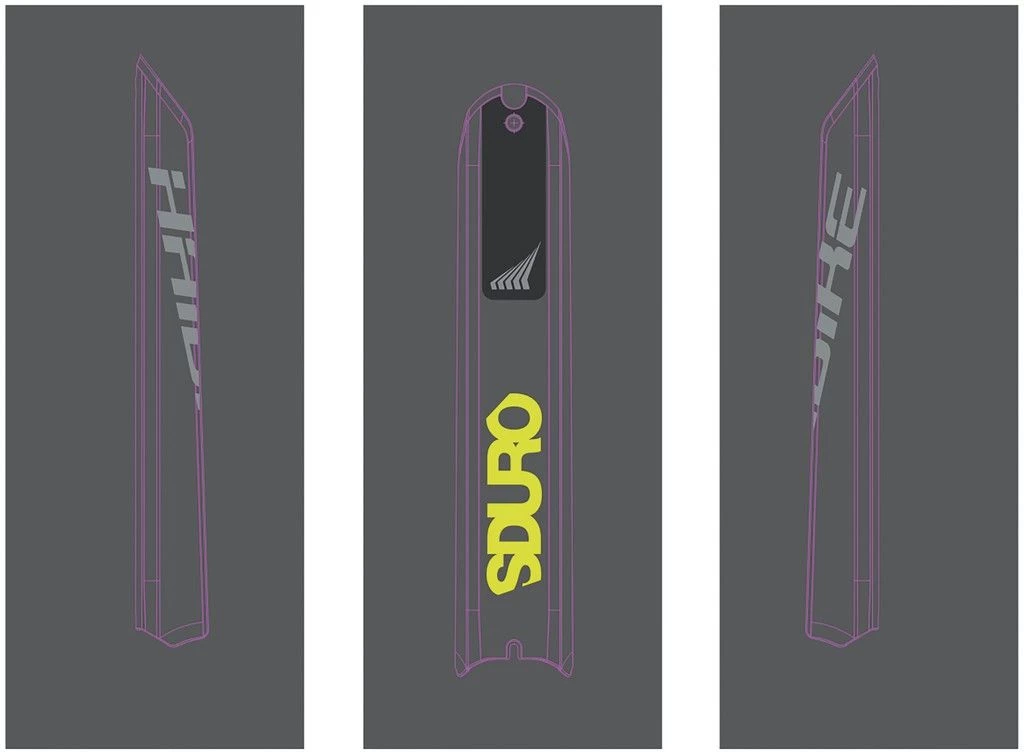 Haibike SDURO - XDURO - Autocollants Pour Skidplate Bosch Powertube 2018 5 Haibike SDURO - XDURO - Autocollants Pour Skidplate Bosch Powertube 2018 – Image 3