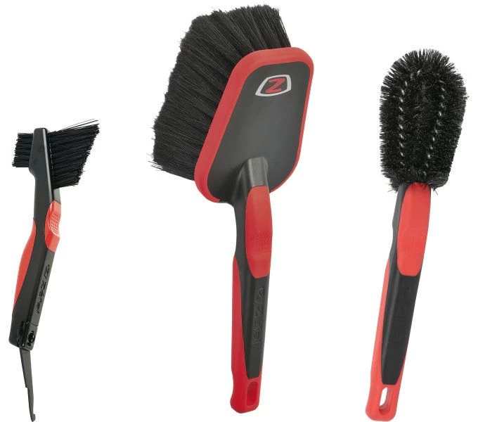 Zefal - Set De 3 Brosses Pour Nettoyage Vélo 3 Zefal - Set De 3 Brosses Pour Nettoyage Vélo